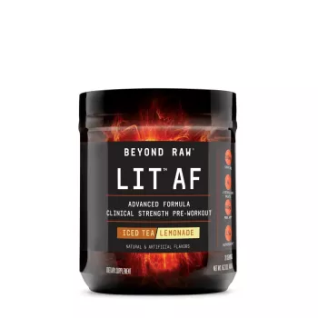 Gnc Beyond Raw Lit Af Cu Aroma De Ceai De Lamaie, 460 G