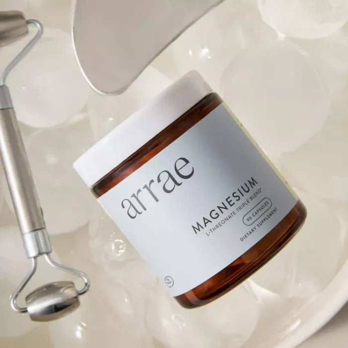 Arrae Magnesium L-threonate, Combinatie Tripla De Magneziu Pentru Relaxare Si Suport Cognitiv, 90 Cps