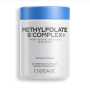 Codeage Methylfolate B Complex, Forma Bioactiva B Complex Pentru Energie, Metabolism Si Sanatate Celulara, 120 Cps