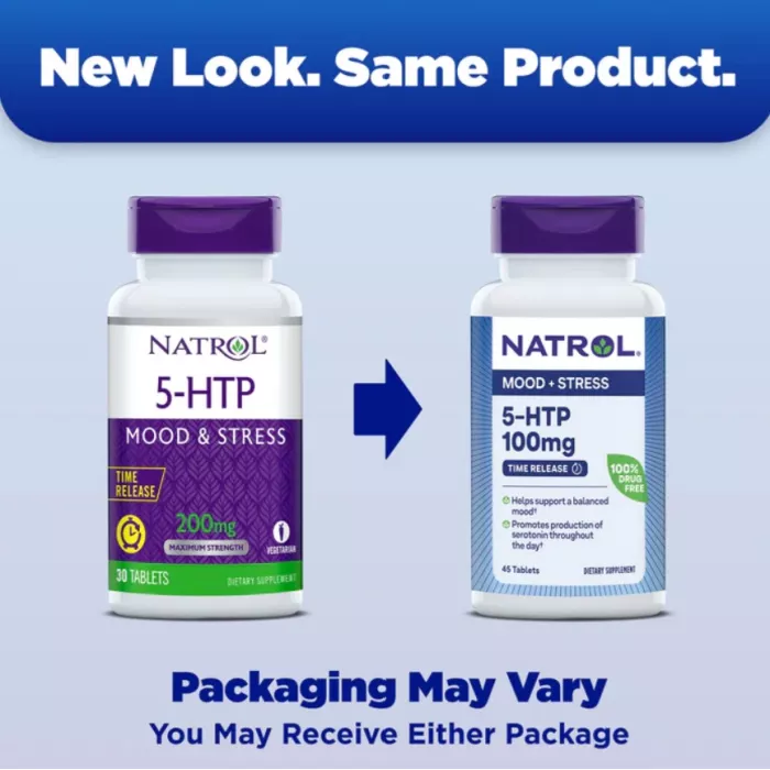 Natrol 5-htp 200 Mg Mood & Stress, 30 Tb Natrol 5-htp 200 Mg Mood & Stress, 30 Tb