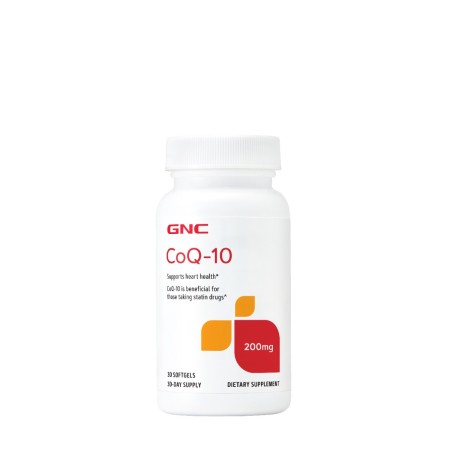 Gnc Coenzima Q-10 Naturala 200 Mg, 30 Cps