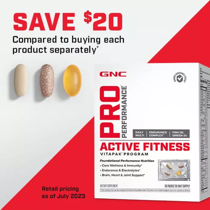 Gnc Pro Performance Active Fitness Vitapak Program, Program Vitapak Pentru Persoane Active, 30 Pachetele Gnc Pro Performance Active Fitness Vitapak Program, Program Vitapak Pentru Persoane Active, 30 Pachetele