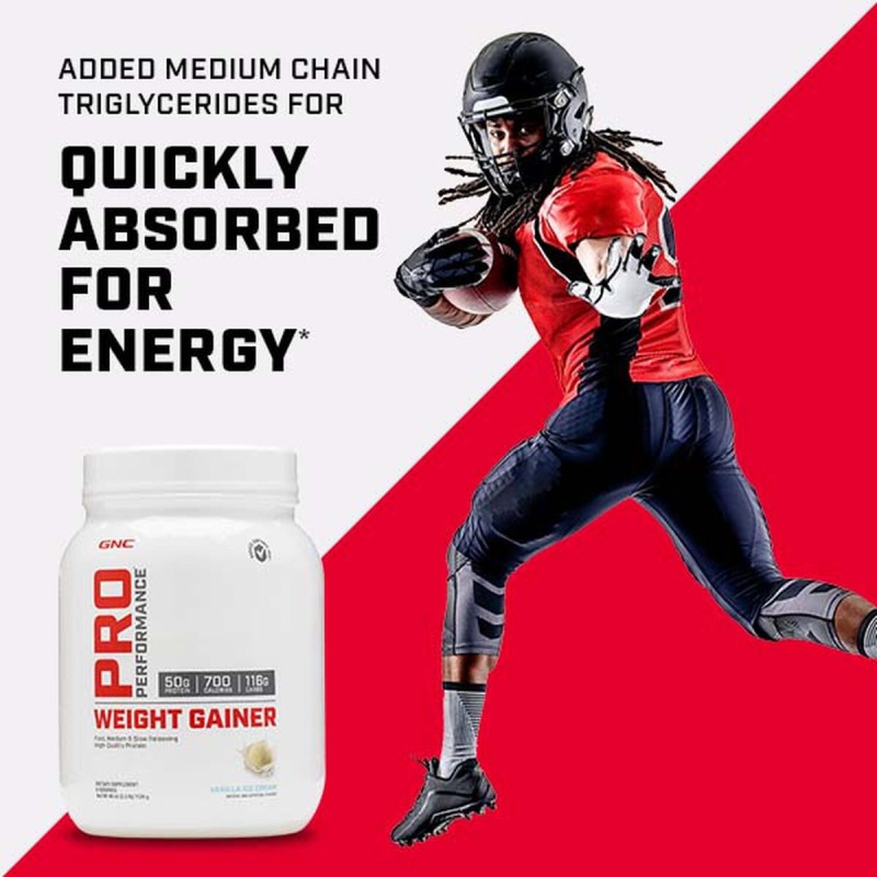 Pro performance formula proteica pentru crestere in greutate cu aroma de ciocolata, testata antidoping (1134 g), GNC Live Well