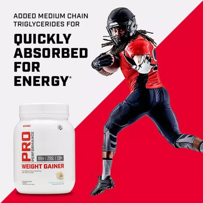 Gnc Pro Performance Weight Gainer, Formula Proteica Pentru Crestere In Greutate, Cu Aroma De Vanilie, Testata Antidoping, 1134 G Gnc Pro Performance Weight Gainer, Formula Proteica Pentru Crestere In Greutate, Cu Aroma De Vanilie, Testata Antidoping, 1134 G