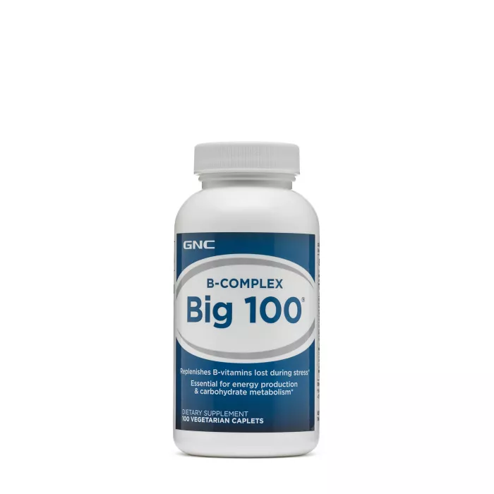 Gnc B-complex Big 100, Complex De Vitamina B, 100 Tb Gnc B-complex Big 100, Complex De Vitamina B, 100 Tb