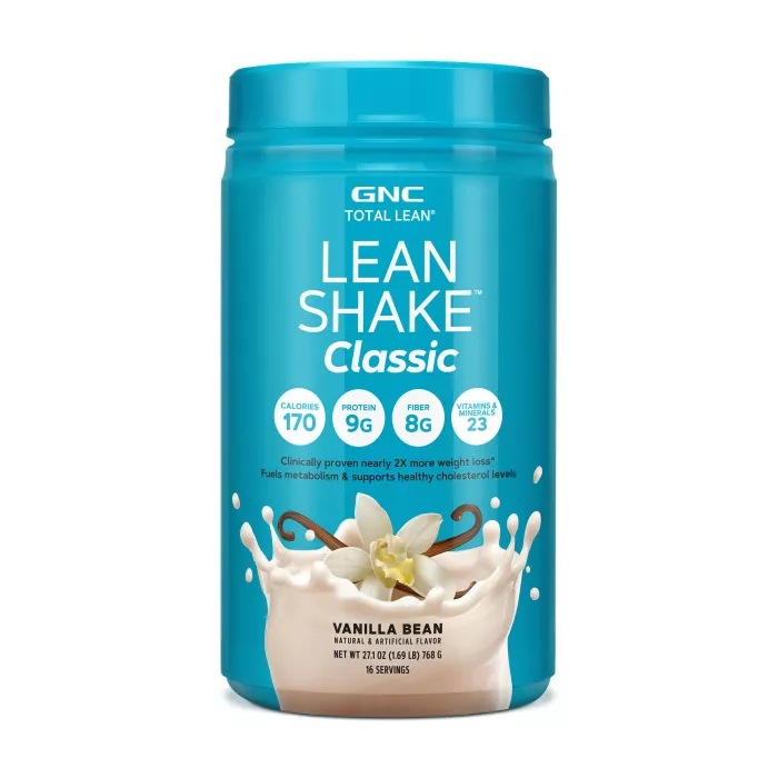 Gnc Total Lean Lean Shake Classic, Shake Proteic, Cu Aroma De Vanilie, 768 G Gnc Total Lean Lean Shake Classic, Shake Proteic, Cu Aroma De Vanilie, 768 G