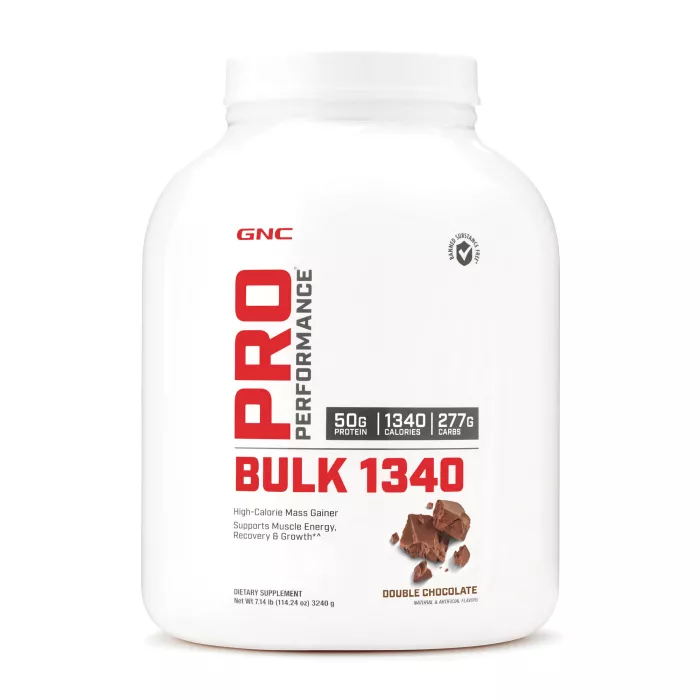 Pro Performance Bulk 1340, Formula Proteica Pentru Crestere In Greutate, Cu Aroma De Ciocolata, Testata Antidoping (3240 G), GNC