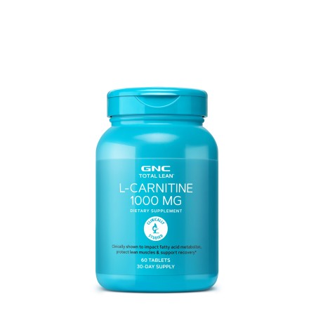 Total Lean L-carnitine, L-carnitina 1000 Mg (60 Tablete), GNC