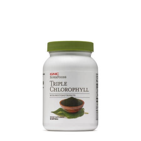 Clorofila tripla cu fitonutrienti (90 cps), GNC Live Well