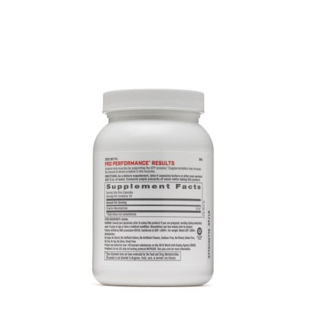 Pro performance creatina monohidrata (120 Cps), GNC Live Well