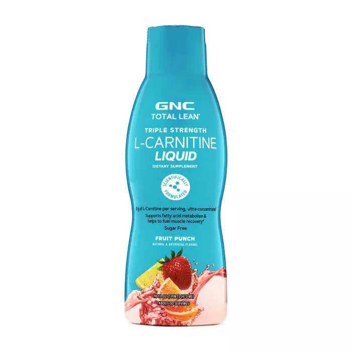 Total Lean Triple Strength L-carnitine Liquid, L-carnitina Lichida, Cu Aroma De Punch De Fructe (473 ml), GNC Total Lean Triple Strength L-carnitine Liquid, L-carnitina Lichida, Cu Aroma De Punch De Fructe (473 ml), GNC