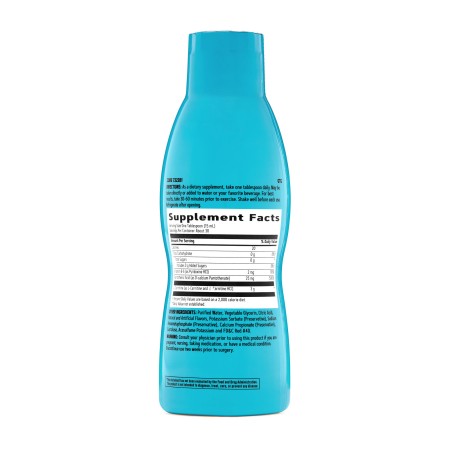 Total Lean Triple Strength L-carnitine Liquid, L-carnitina Lichida, Cu Aroma De Punch De Fructe (473 ml), GNC