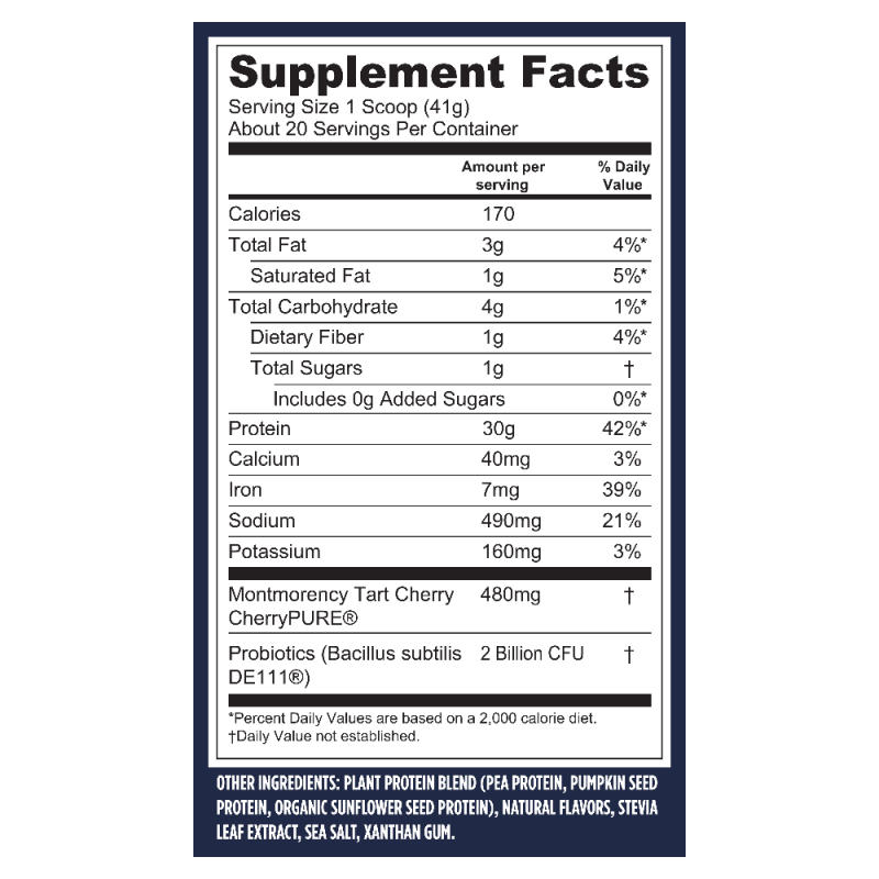 Proteina vegetala cu aroma de vanilie (828 g), GNC Live Well