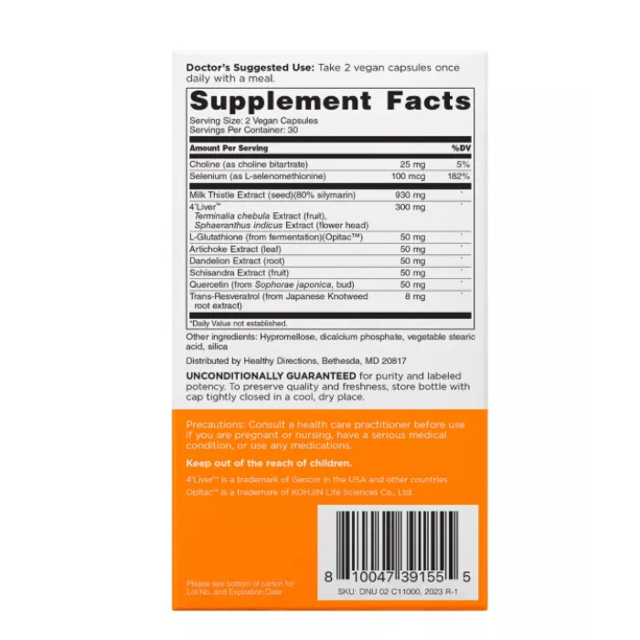 Doctors' Preferred Liver Plus Revive And Restore, Formula Avansata Pentru Detoxifierea Si Regenerarea Ficatului, 60 Cps Doctors' Preferred Liver Plus Revive And Restore, Formula Avansata Pentru Detoxifierea Si Regenerarea Ficatului, 60 Cps