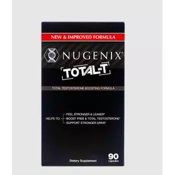 Nugenix Total-t: Testosterone Boosting Formula, Formula Avansata Pentru Cresterea Testosteronului, 90 Cps