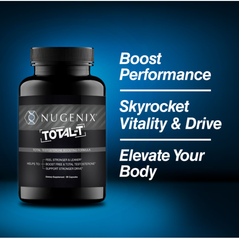 Nugenix Total-t: Testosterone Boosting Formula, Formula Avansata Pentru Cresterea Testosteronului, 90 Cps