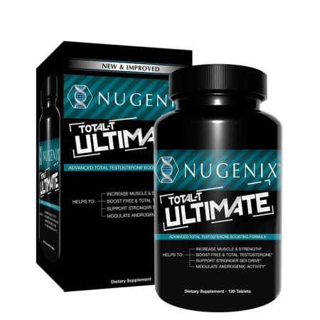 Nugenix Total-t Ultimate, Formula Avansata Pentru Testosteron Si Vitalitate, 120 Tb