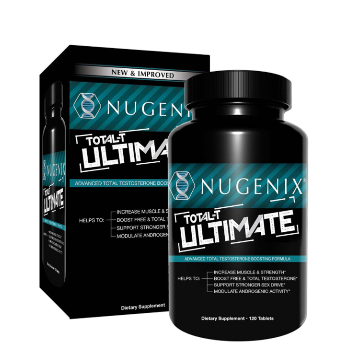 Nugenix Total-t Ultimate, Formula Avansata Pentru Testosteron Si Vitalitate, 120 Tb