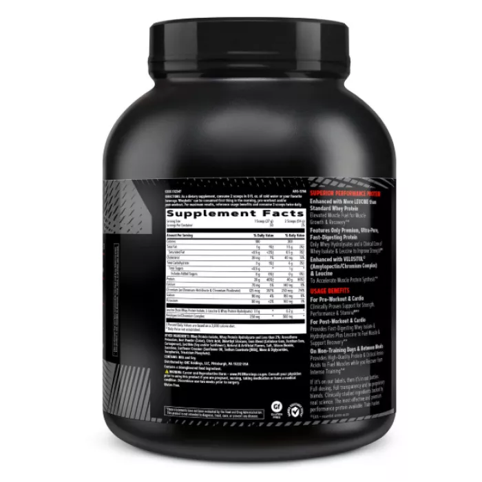 Gnc Amp Wheybolic, Proteina Din Zer, Cu Aroma De Capsuni Si Frisca, 1350 G Gnc Amp Wheybolic, Proteina Din Zer, Cu Aroma De Capsuni Si Frisca, 1350 G