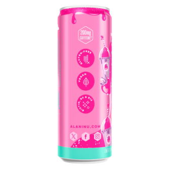 Alani Nu Energy Drink, Energizant Cu Aroma De Pink Slush, 355 Ml