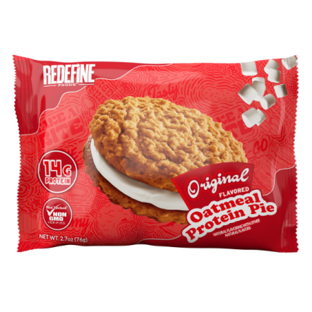 Redefine Foods  Oatmeal Protein Pie, Prajitura Cu Ovaz Si Proteine, 76 G
