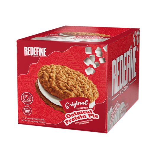 Redefine Foods  Oatmeal Protein Pie, Prajitura Cu Ovaz Si Proteine, 76 G