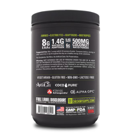 Nutrabio Alpha Eaa Cherry Lime Slush Flavor, Aminoacizi Cu Aroma De Cirese Si Lime, 455 G