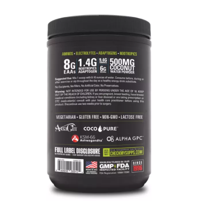 Nutrabio Alpha Eaa Cherry Lime Slush Flavor, Aminoacizi Cu Aroma De Cirese Si Lime, 455 G