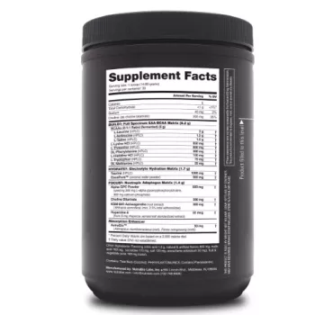 Nutrabio Alpha Eaa Grape Berry Crush Flavor, Aminoacizi Cu Aroma De Struguri Si Fructe De Padure, 444 G