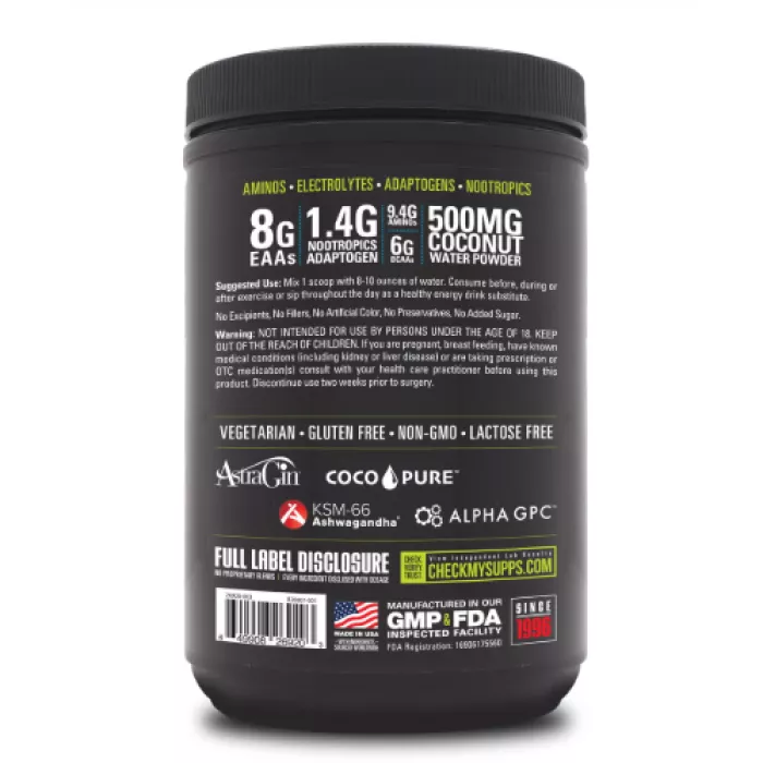 Nutrabio Alpha Eaa Grape Berry Crush Flavor, Aminoacizi Cu Aroma De Struguri Si Fructe De Padure, 444 G