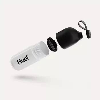 Huel Shaker Bottle Sticla Din Plastic Tritan, Rezistenta Si Fara Bpa, 500 Ml