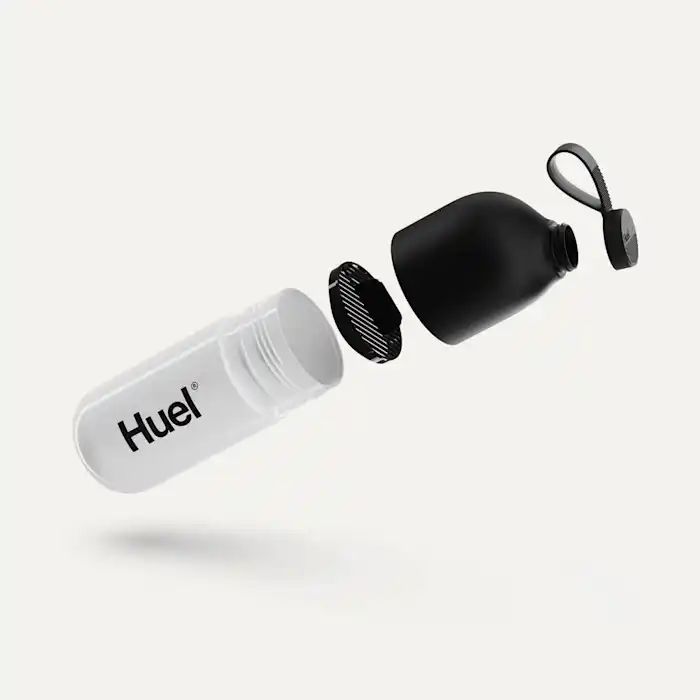 Huel Shaker Bottle Sticla Din Plastic Tritan, Rezistenta Si Fara Bpa, 500 Ml