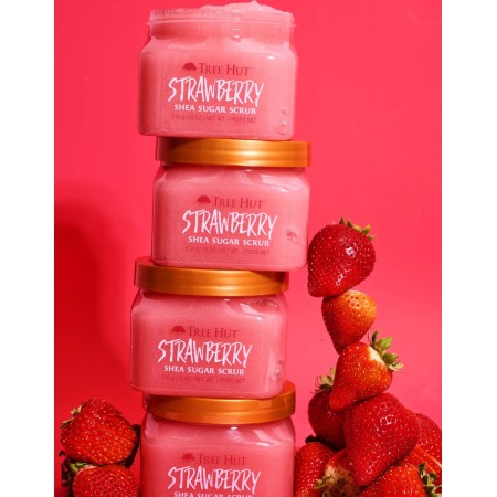 Tree Hut Sugar Scrub Strawberry, 510 G