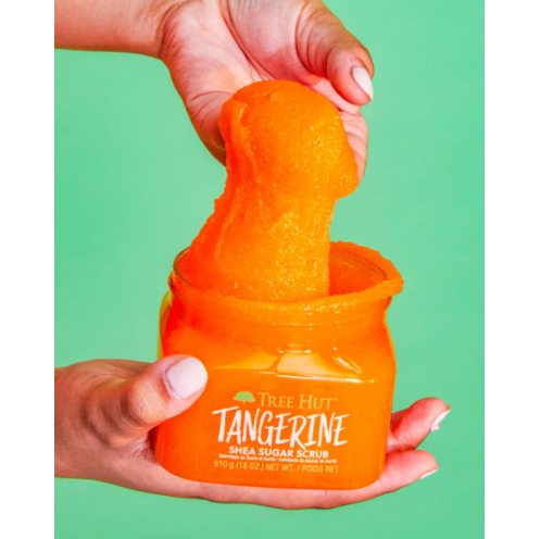 Tree Hut Shea Sugar Scrub Tangerine, Scrub De Corp Cu Mandarina, 510 G