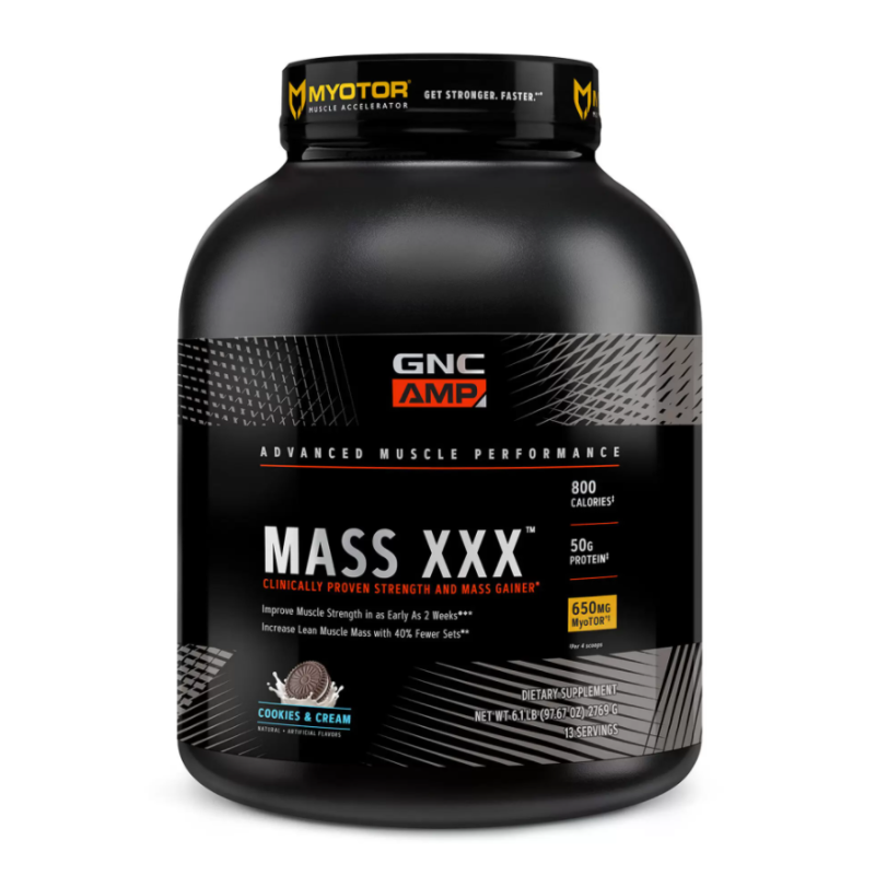 Gainer proteic cu aroma de biscuiti si frisca (2769 g), GNC Live Well
