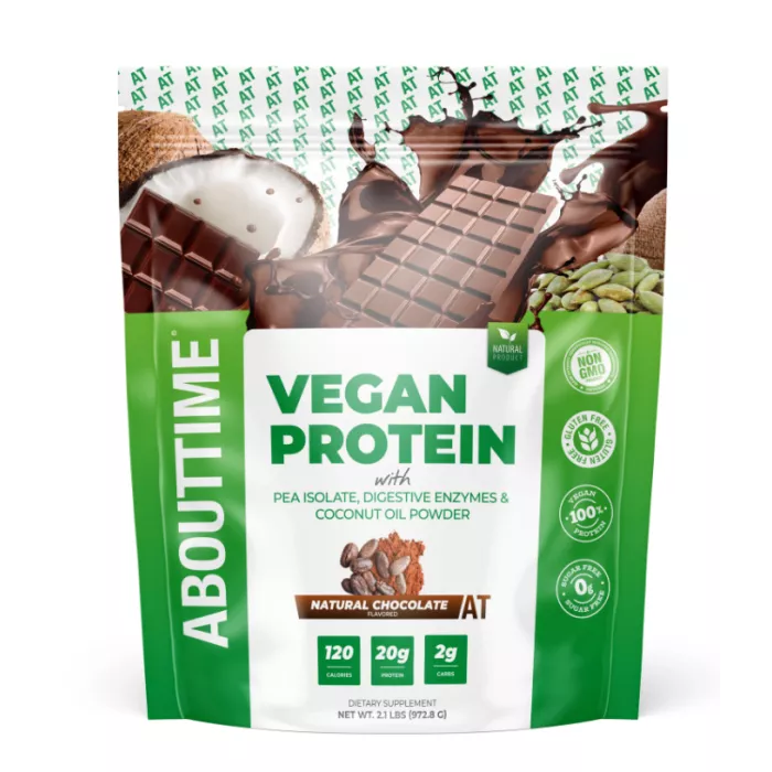 Abouttime Vegan Protein Proteina Vegana Cu Aroma Naturala De Ciocolata, 972.8 Abouttime Vegan Protein Proteina Vegana Cu Aroma Naturala De Ciocolata, 972.8