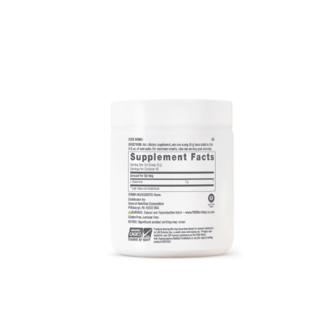Pro performance L-glutamina micronizata pudra fara aroma (225 G), GNC Live Well