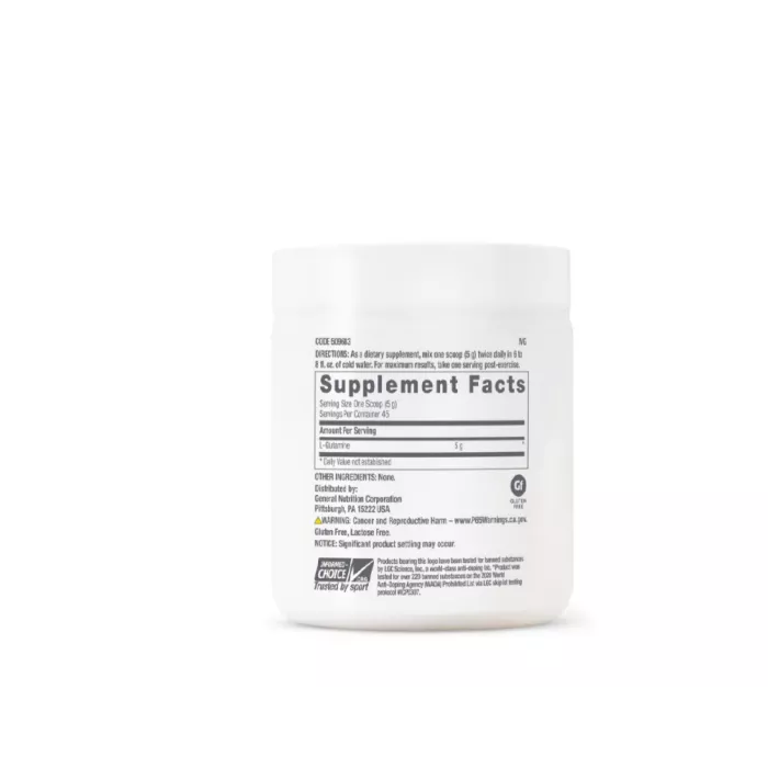 Gnc Pro Performance Micronized L-glutamine 5000 Mg, L-glutamina Micronizata Pudra Fara Aroma, 225 G Gnc Pro Performance Micronized L-glutamine 5000 Mg, L-glutamina Micronizata Pudra Fara Aroma, 225 G