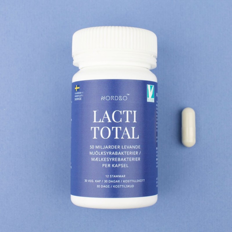 Probiotice LactiTotal, 50 miliarde (30 capsule), Nordbo