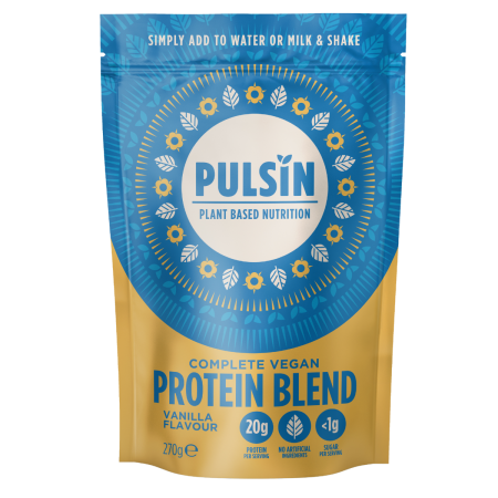 Proteina Vegetala, Aroma Vanilie (270 grame), Pulsin