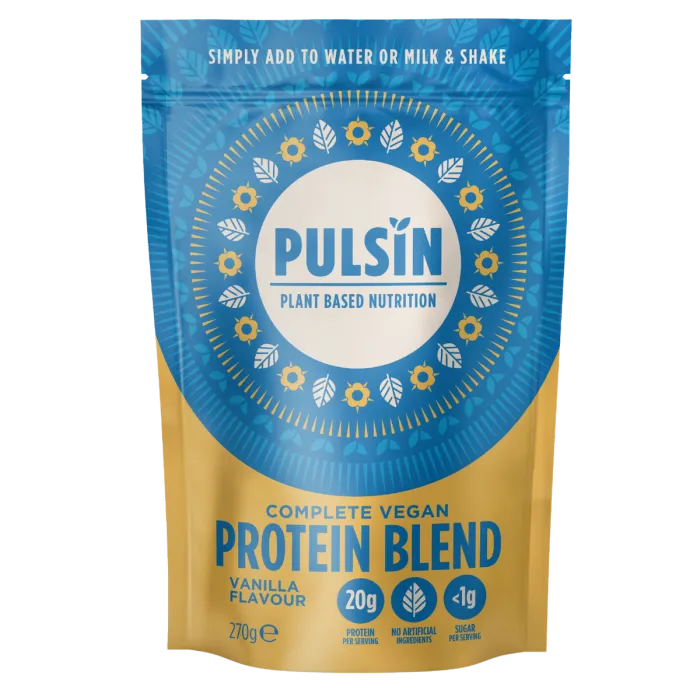 Proteina Vegetala, Aroma Vanilie (270 grame), Pulsin