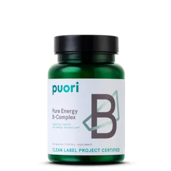Pure Energy - Complex de Vitamina B (60 capsule), Puori