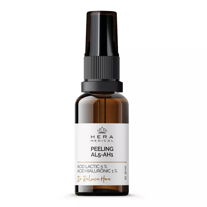 Soluție Peeling Acid Lactic 5% Și Acid Hialuronic 1%