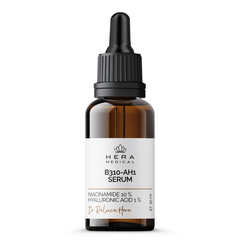 Ser Cu Niacindamida, Acid Hialuronic Și Zinc (30ml), Hera Medical