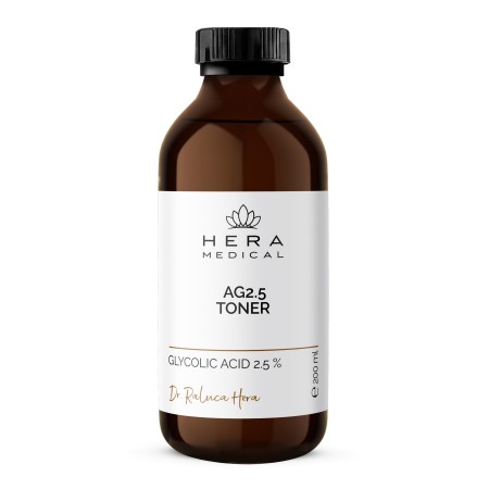 Lotiune Tonica Cu Acid Glicolic 2.5% (200ml), Hera Medical