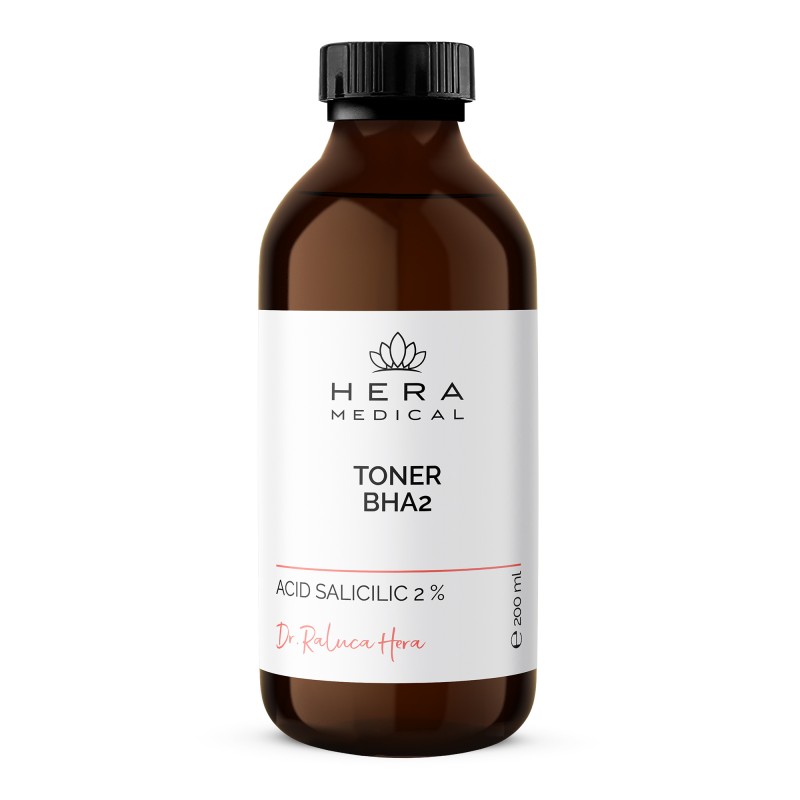 Lotiune Tonica Cu Bha - 2% Acid Salicilic (200ml), Hera Medical