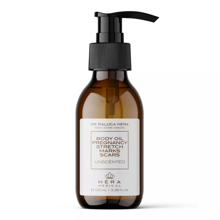 Ulei De Corp Pentru Vergeturi, Sarcinǎ Și Cicatrici - 100 ml