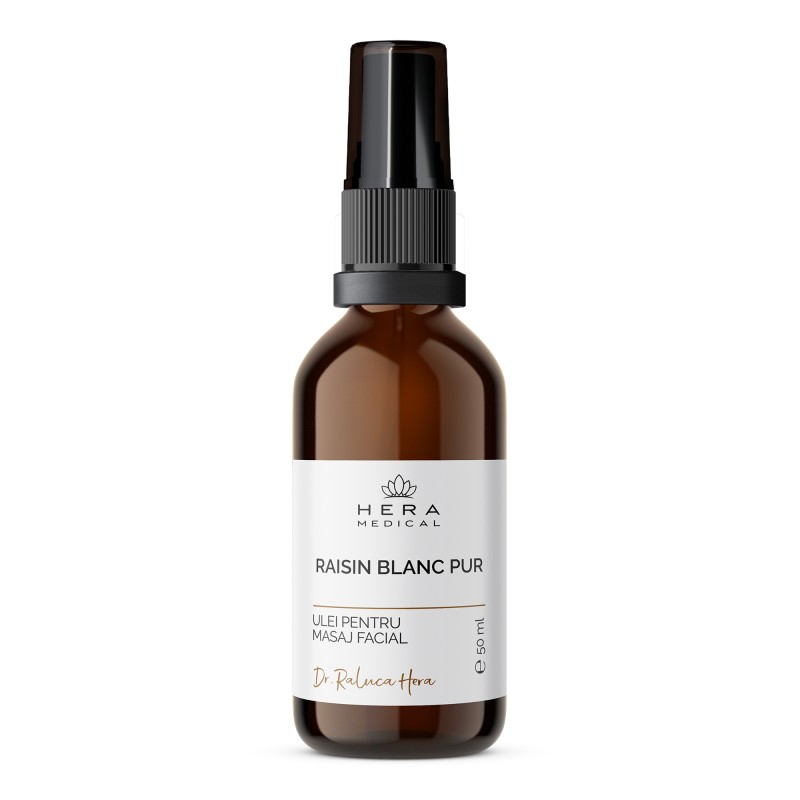 Ulei Pentru Masaj Facial Din Sambure De Struguri (50ml), Hera Medical