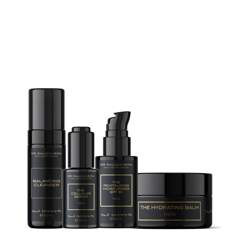 Set Super Anti‑Aging Men – Rutină Completă Anti‑Aging Pentru Ten Bărbați