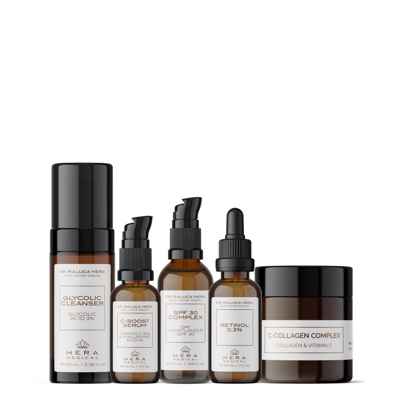 Set Esential Facial Pentru Rutina Zilnica De Baza, Hera Medical